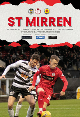 St Mirren v Kelty Hearts - 12/02/22
