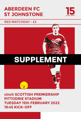 Aberdeen v St Johnstone - 15/02/22
