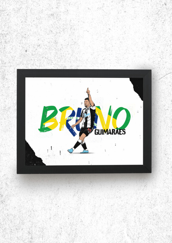 A4 POSTER - 'Bruno Guimaraes'