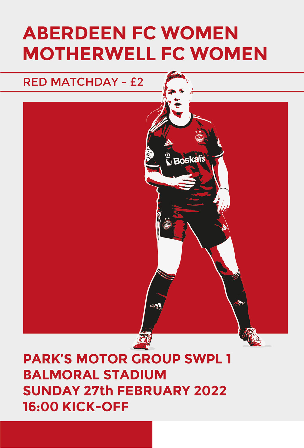 Aberdeen FC Women v Motherwell Women - 27/02/22