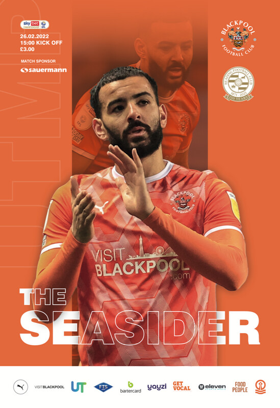 Blackpool v Reading - 26/02/22