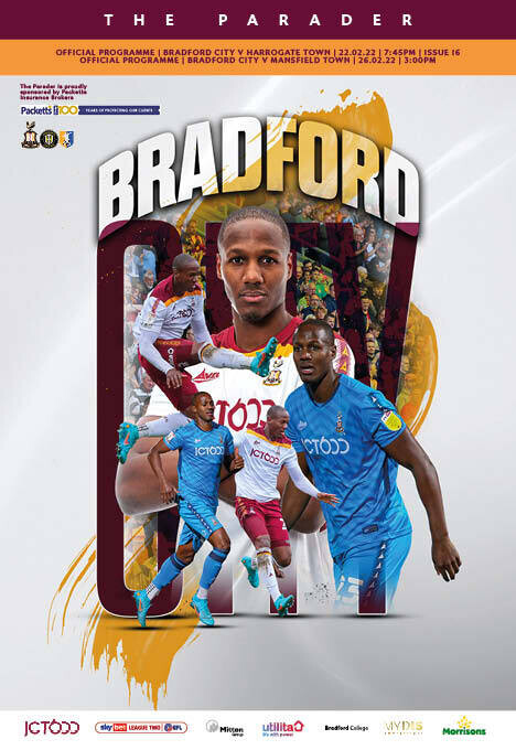 Bradford City v Harrogate Town & Mansfield Town - 2 in 1