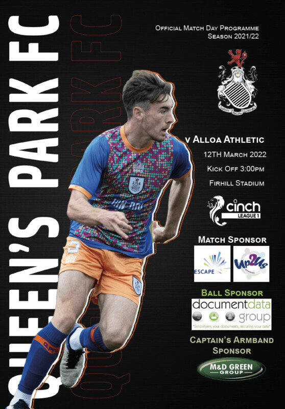 Queen's Park v Alloa Athletic - 12/03/22