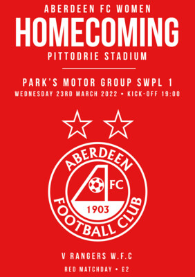 Aberdeen FC Women v Rangers FC Women - 23/03/22