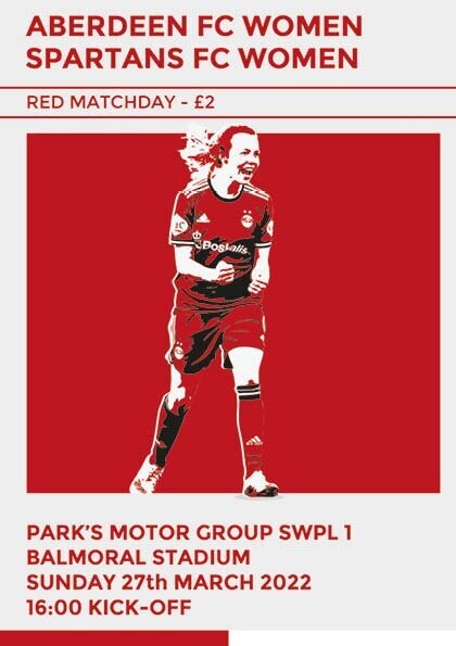 Aberdeen FC Women v Spartans FC Women - 27/03/22