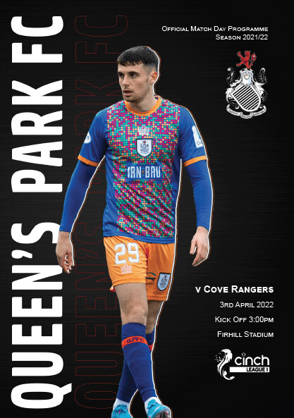 Queen's Park v Cove Rangers - 03/04/22