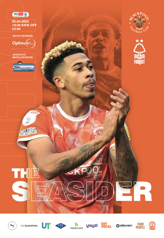 Blackpool v Nottingham Forest - 02/04/22