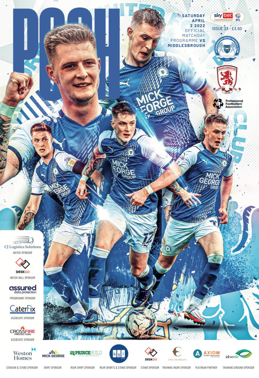 Peterborough United v Middlesbrough - 02/04/22