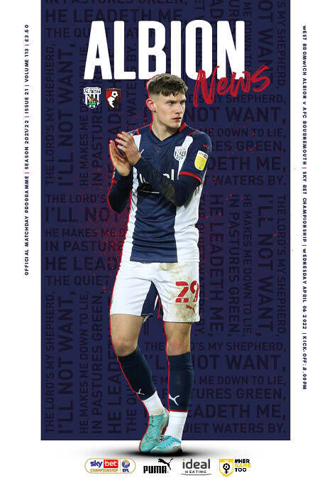 West Bromwich Albion v AFC Bournemouth - 06/04/22