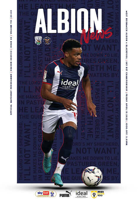 West Bromwich Albion v Blackpool - 15/04/22
