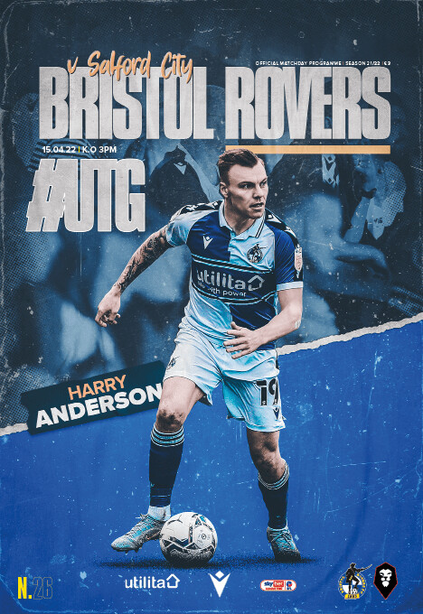 Bristol Rovers v Salford City - 15/04/22