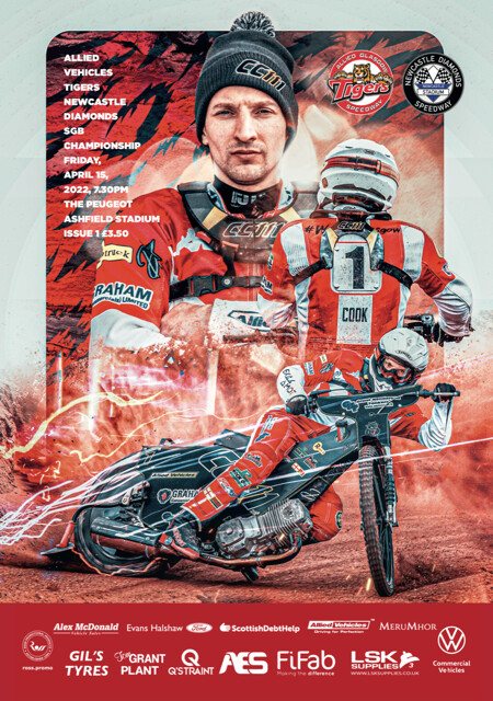 Glasgow Tigers v Newcastle Diamonds - 15/04/22