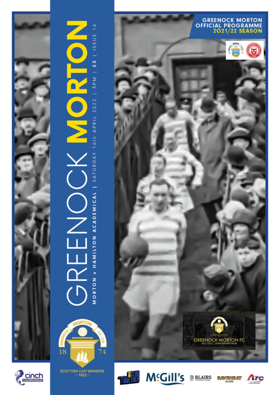 Greenock Morton v Hamilton Academical - 16/04/22