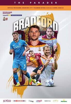 Bradford City v Tranmere Rovers - 15/04/22