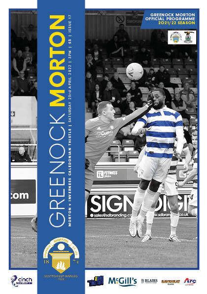 Greenock Morton v Inverness Caledonian Thistle - 23/04/22