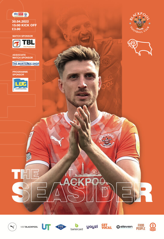 Blackpool v Derby County - 30/04/22