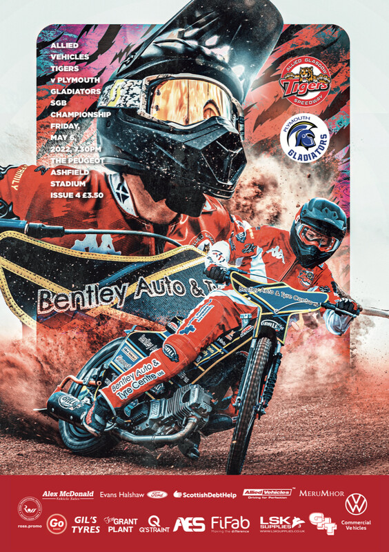 Glasgow Tigers v Plymouth Gladiators - 06/05/22