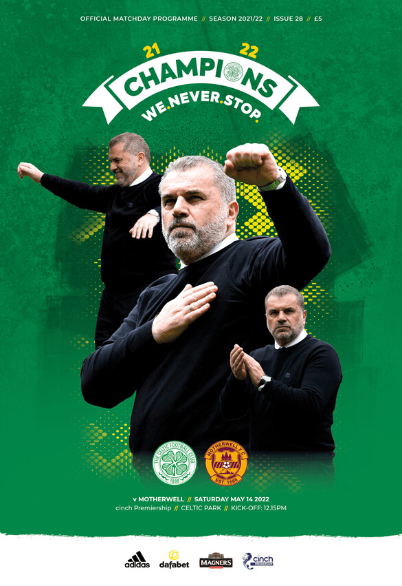 Celtic v Motherwell - 14/05/22