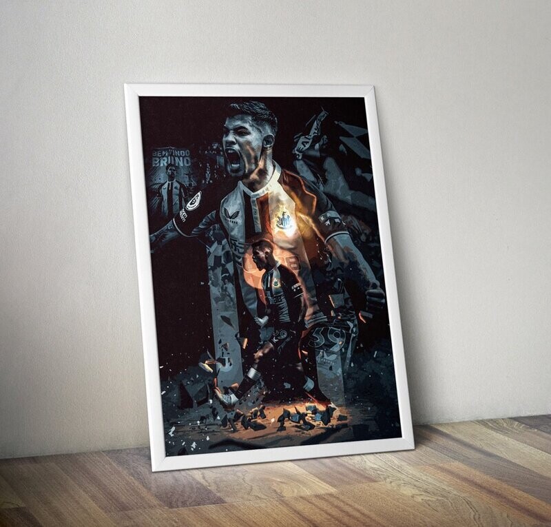 A4 POSTER - 'Bruno Guimaraes 2'