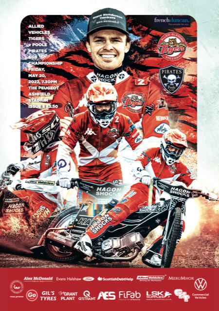 Glasgow Tigers v Poole Pirates - 20/05/22