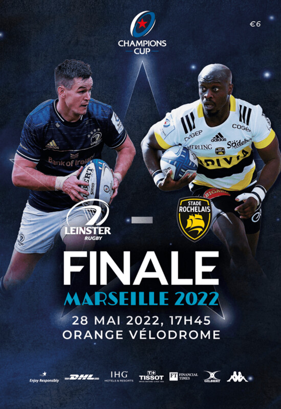 Leinster Rugby v Stade Rochelais (Heineken Champions Cup Final - UK ONLY) - 28/05/22