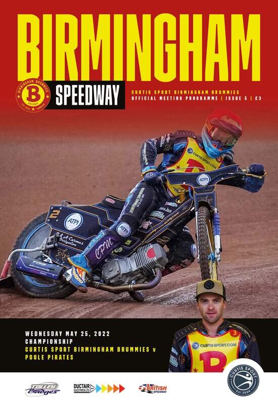 Birmingham Brummies v Poole Pirates - 25/05/22