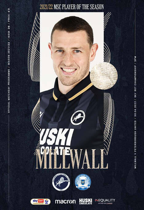 Millwall v Peterborough United - 30/04/22