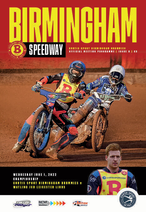 Birmingham Brummies v Leicester Lions - 01/06/22