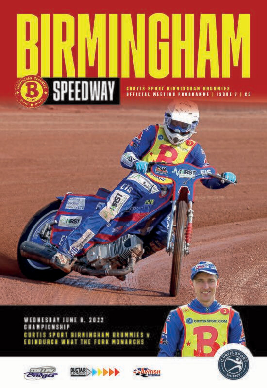 Birmingham Brummies v Edinburgh Monarchs - 08/06/22