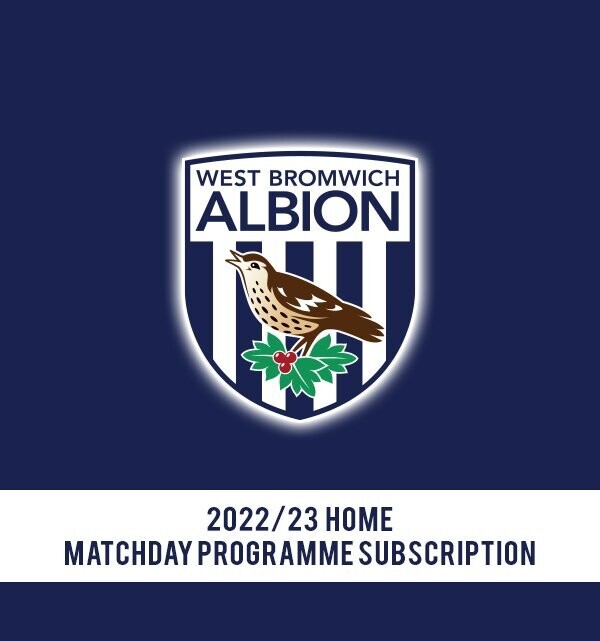 West Bromwich Albion 2022/23 Home Subscription