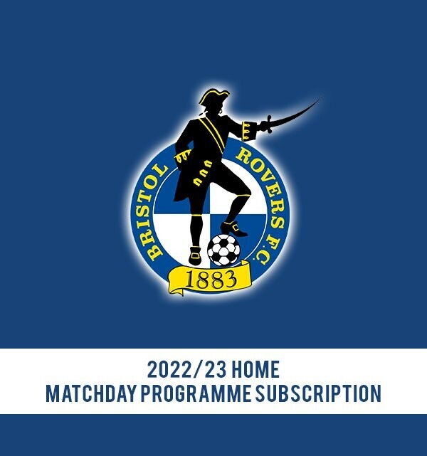 Bristol Rovers 2022/23 Home Subscription