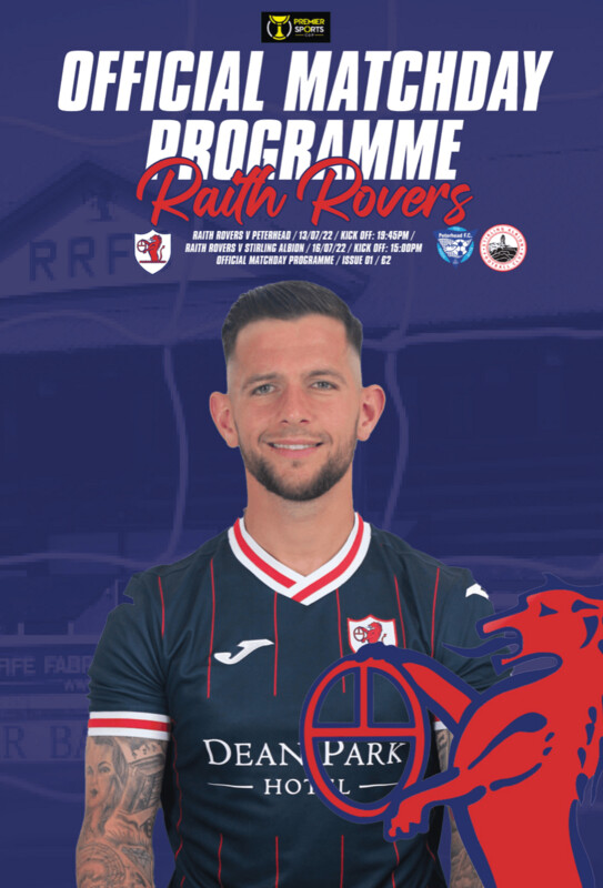 Raith Rovers v Peterhead / Stirling Albion - July 2022