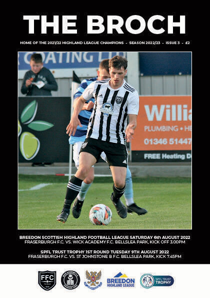 Fraserburgh FC v Wick Academy / St Johnstone B