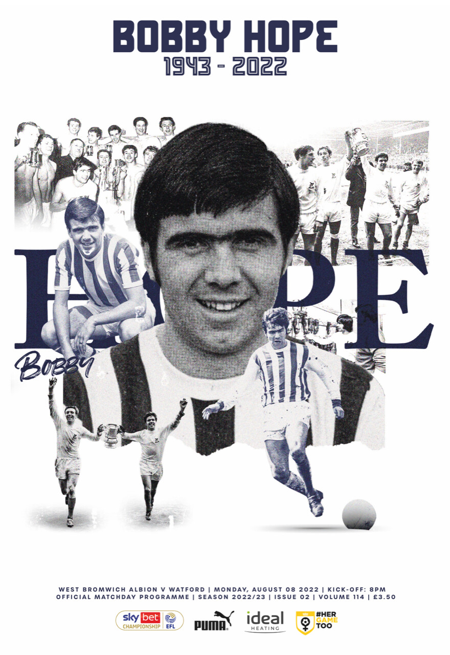 West Bromwich Albion v Watford - Bobby Hope Tribute - 08/08/22