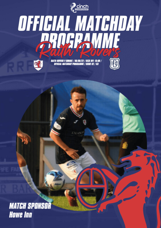 Raith Rovers v Dundee - 06/08/22