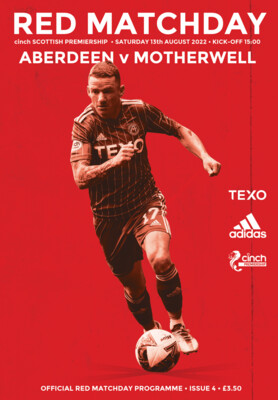 Aberdeen v Motherwell - 13/08/22