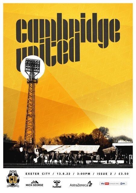 Cambridge United v Exeter City - 13/08/22