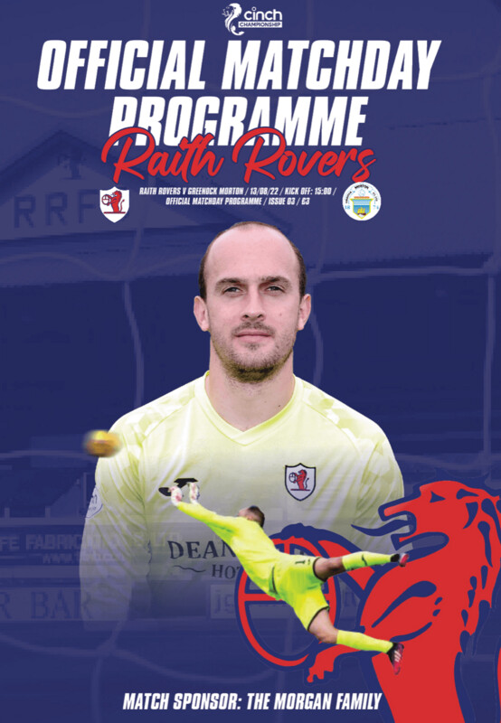Raith Rovers v Greenock Morton - 13/08/22