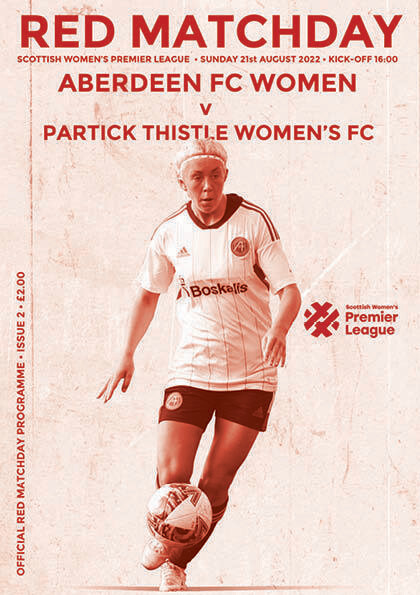 Aberdeen FC Women v Partick Thistle Women's FC - 21/08/22