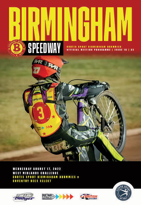 Birmingham Brummies v Coventry Bees Select - 17/08/22
