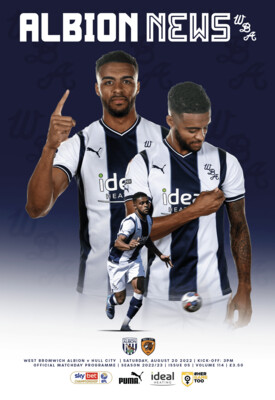 West Bromwich Albion v Hull City - 20/08/22