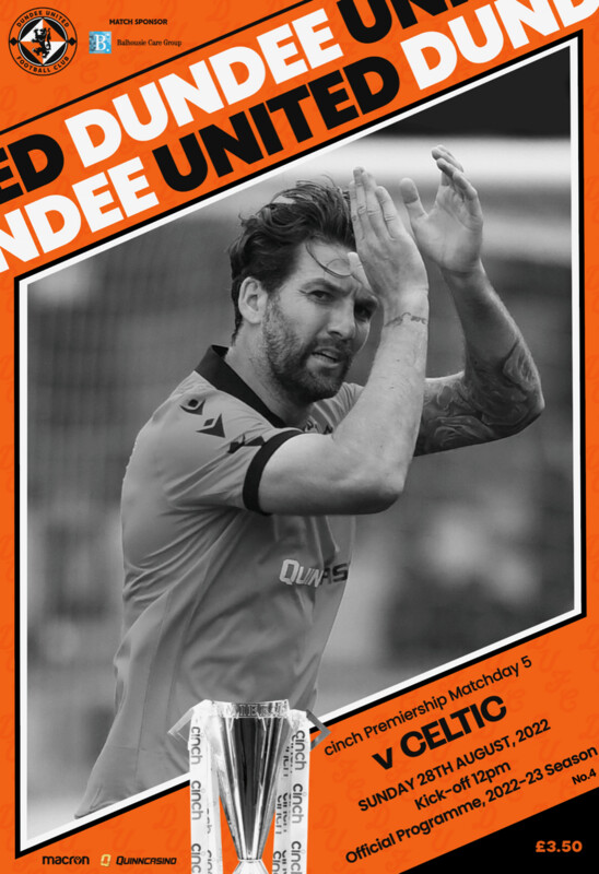 Dundee United v Celtic - 28/08/22