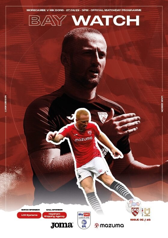 Morecambe FC v MK Dons - 27/08/22