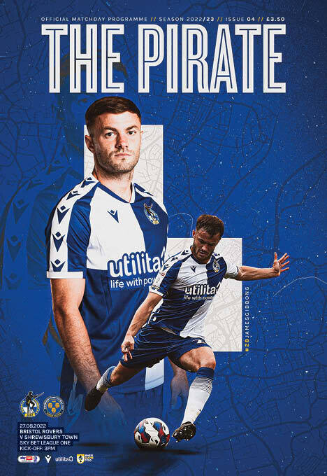 Bristol Rovers v Shrewsbury Town - 27/08/22