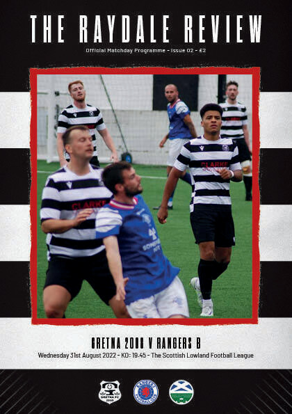 Gretna 2008 v Rangers B - 31/08/22