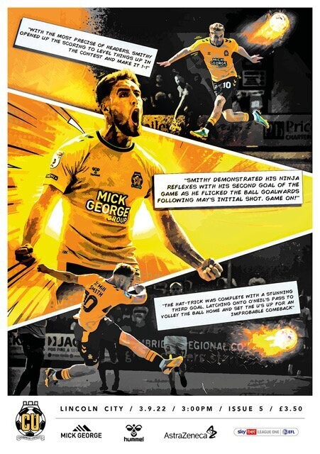 Cambridge United v Lincoln City - 03/09/22