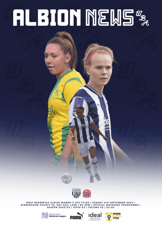 West Bromwich Albion Women v AFC Fylde - 04/09/22