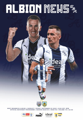 West Bromwich Albion v Burnley - 02/09/22