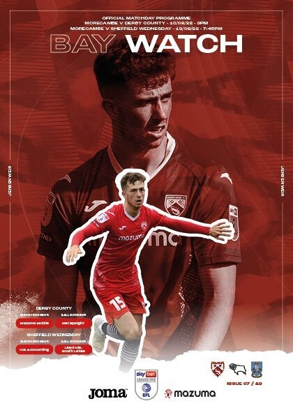 Morecambe FC v Derby County / Sheffield Wednesday - Sep 22