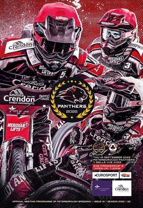 Peterborough Panthers v Belle Vue Aces - 15/09/22